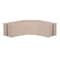 Modern Leisure Monterey Patio Sectional Lounge Set Cover, V-Shaped, 1 in. L x 33.5 in. W x 31 in. H, Beige 3031 - alternate 1